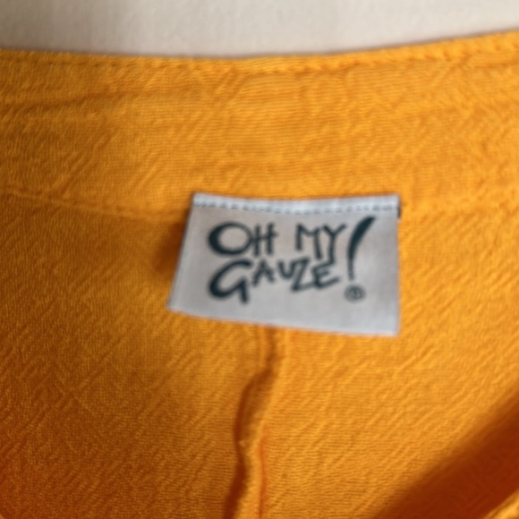 Oh my gauze size 1 top - Picture 2 of 7